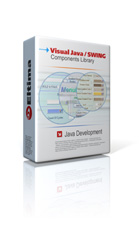 Visual Java/SWING Components Library