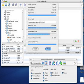 Screenshot of Flash Optimizer for Mac