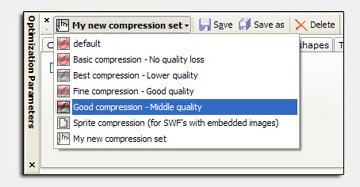 Choose the most appropriate settings for super compression of your Flash movies. 
