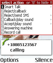 Call manager, smartphone call manager, Symbian OS software, advanced incoming calls management, autoresponder, mobile answering