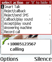 Screenshot of Smart Call Manager