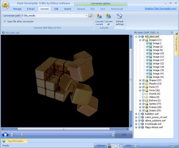 Récupère votre FLA perdu depuis n'importe quel SWF avec Flash Decompiler Trillix