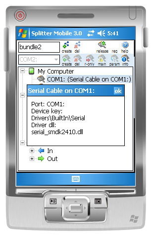 Easily get all the details about serial ports used in bundles, including application name which uses virtual ports, port's driver, etc.
