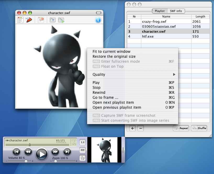 Control the playback quality and save your Mac resources.