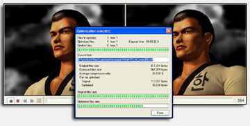 Optimize Flash movies with Flash Optimizer and save up to 60-70% of their size!