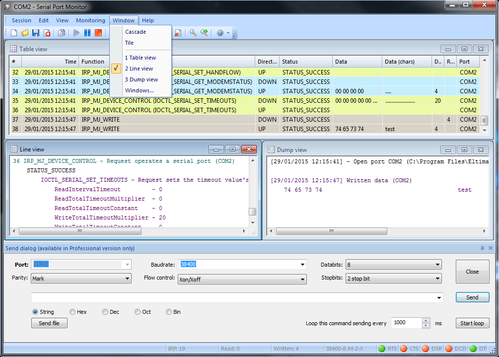 Rs232 Port Monitor