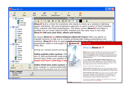 It has never been easier to create professional full-featured multimedia web-projects! 
