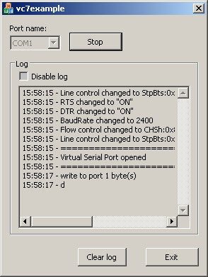 Monitor and edit serial data streams directly from your application