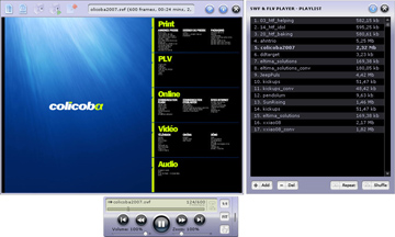 Using playlists makes playback of your Flash files easy and comfortable