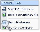 terminal für serielle hardware und software