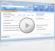 PDF password recovery - remove PDF password