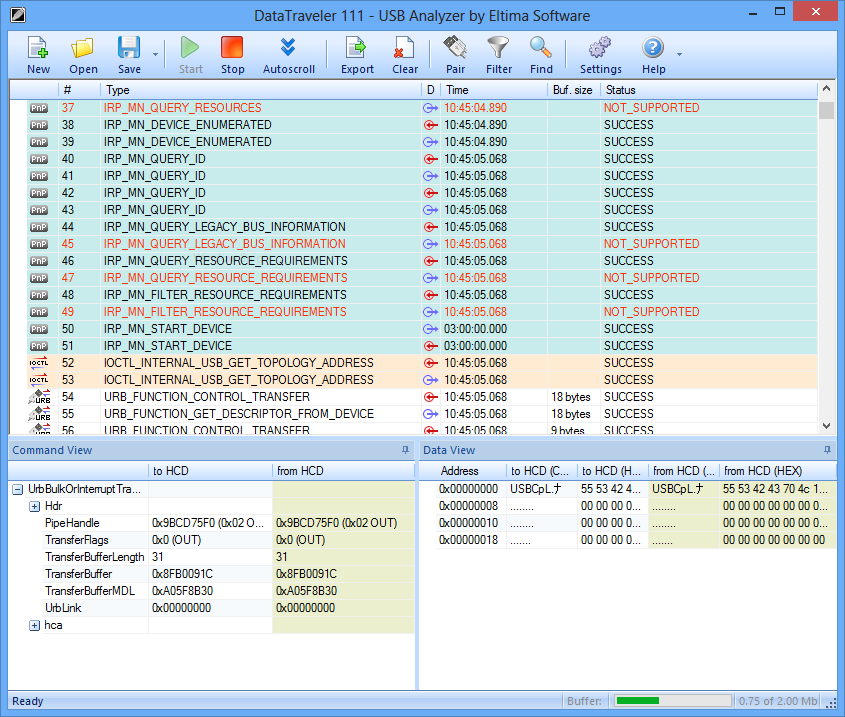 USB Port Monitor screenshot