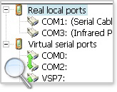 émuler port com