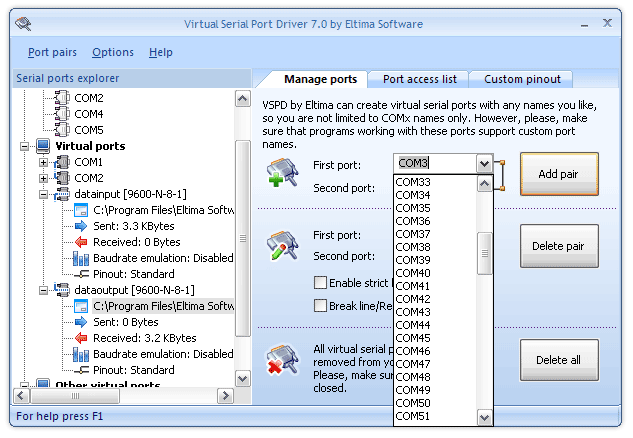   Com Port -  5