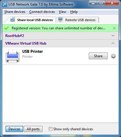 USB-printer