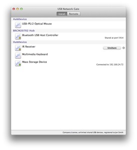 USB over Network Connector for Mac
