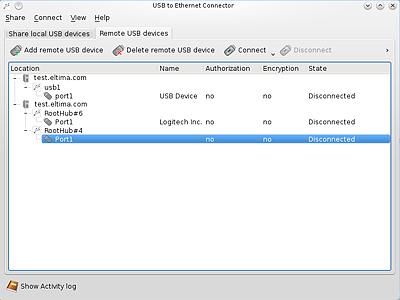 Screenshot of USB to Ethernet Connector USB to Ethernet Connector screenshot