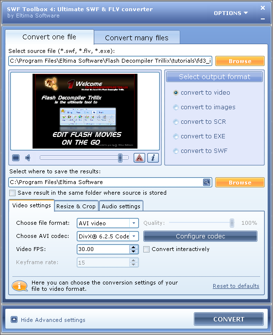 Convert Swf To Flv With Swf To Flv Converter For Mac