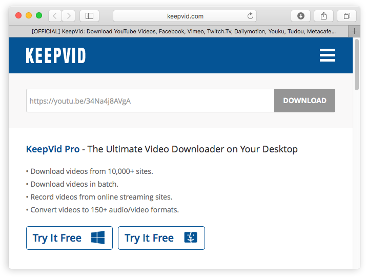 KeepVid KeepVid