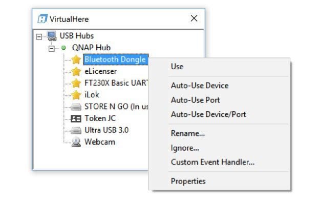 USB-Geräte für mehrere Benutzer freigeben
