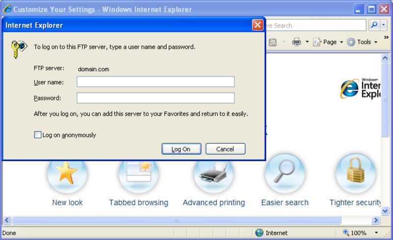 how to upload files to ftp in internet explorer how to upload files to ftp in internet explorer