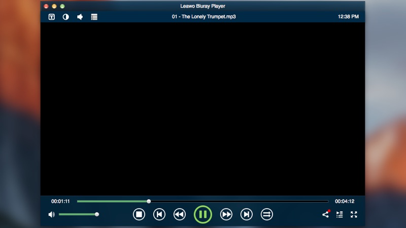 Leawo Blu-ray Player for Mac Leawo Blu-ray Player screenshot