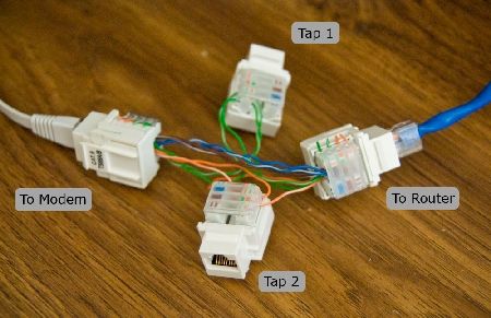 make passive network tap make passive network tap