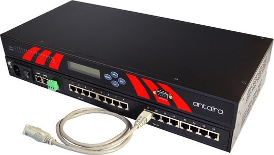 Adaptador serial para ethernet Antaira