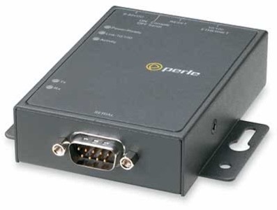 Adaptador RS232 a IP de Perle