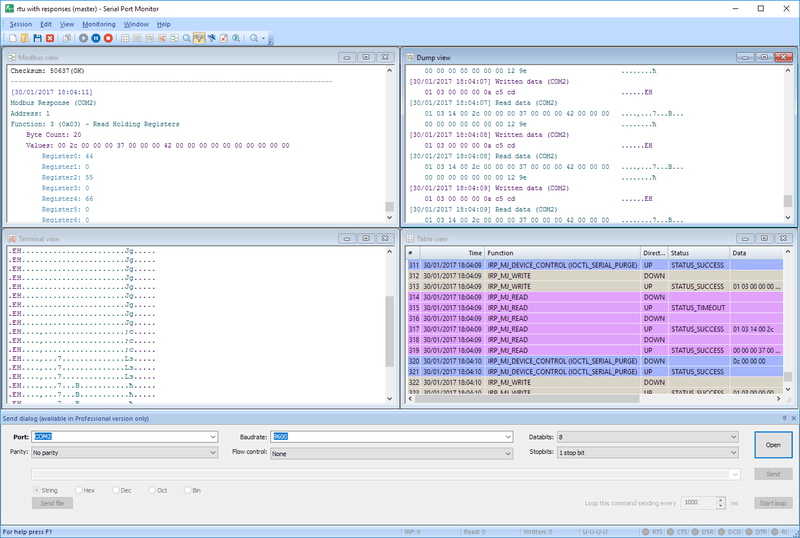 Analyseur de port RS232