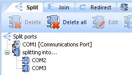 Split one hardware port Split one hardware port