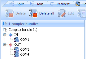 Create bundles of ports Create bundles of ports