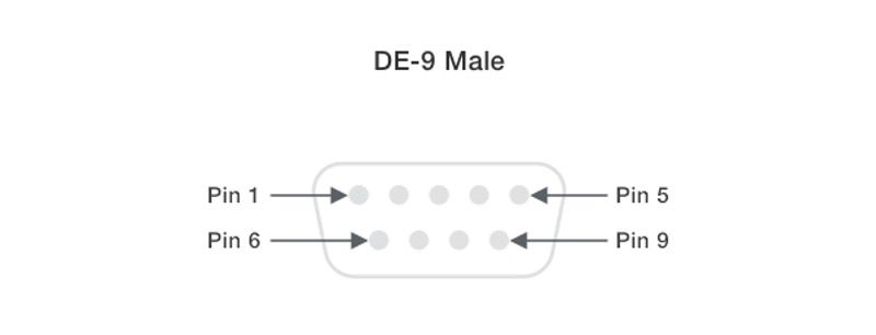 De-9 Male