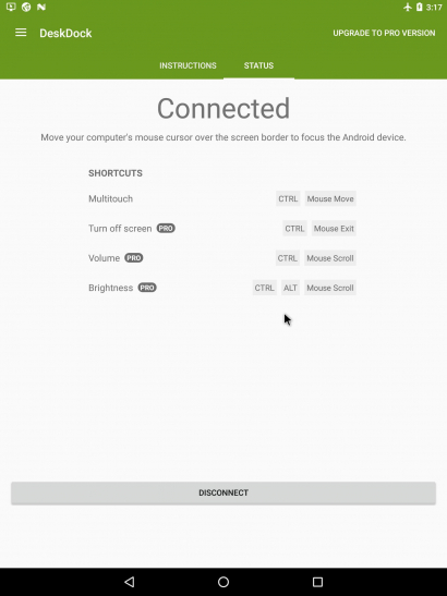 DeskDock permet de partager la souris d’un ordinateur avec des appareils Android