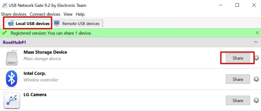  encontre o dispositivo na lista de dispositivos