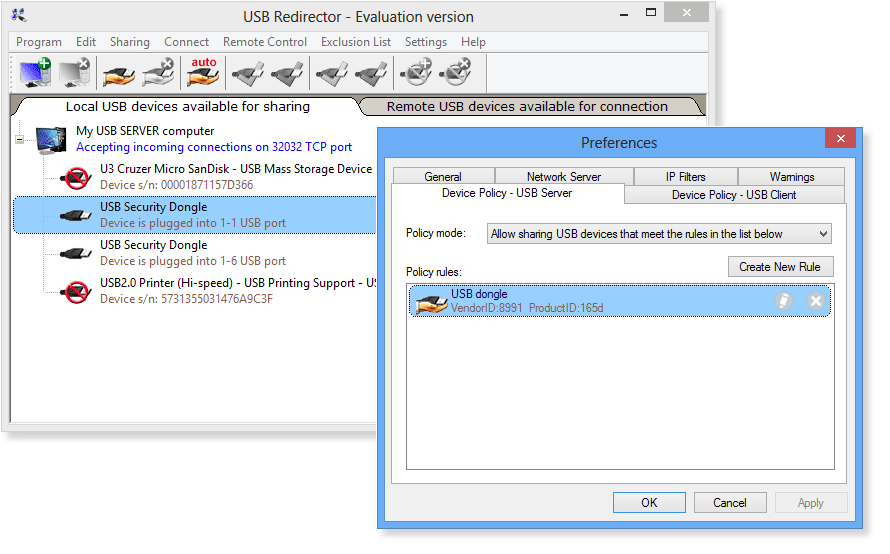Incentives Pro USB Redirector Incentives Pro USB Redirector