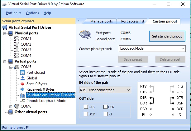 Virtual COM Port Driver Virtual COM Port Driver