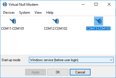 Virtual Null Modem by AGG Software Virtual Null Modem by AGG Software