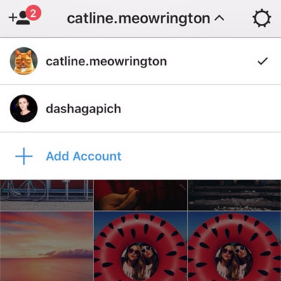 Cambiar cuentas de Instagram Cambiar cuentas de Instagram