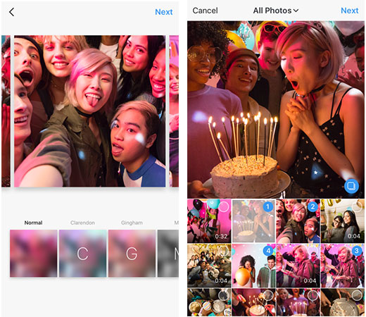 Subir varias imágenes a Instagram Subir varias imágenes a Instagram