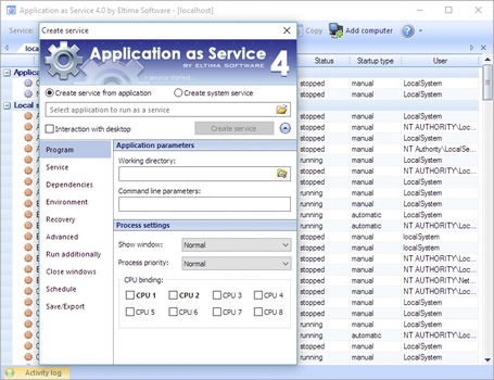 Application as Service