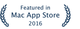 Featured in Mac App Store in 2016