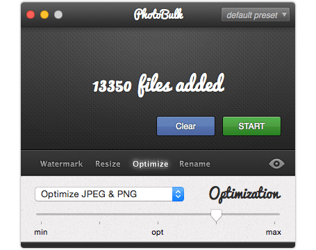 Optimize