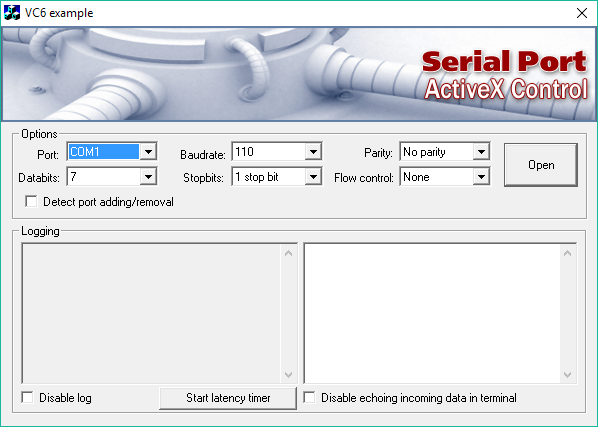 Serial Port ActiveX