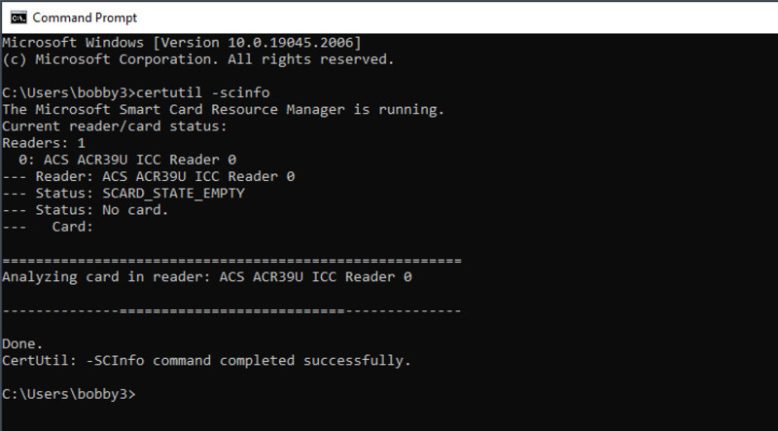 Windows Smart Card Reader Remote Access