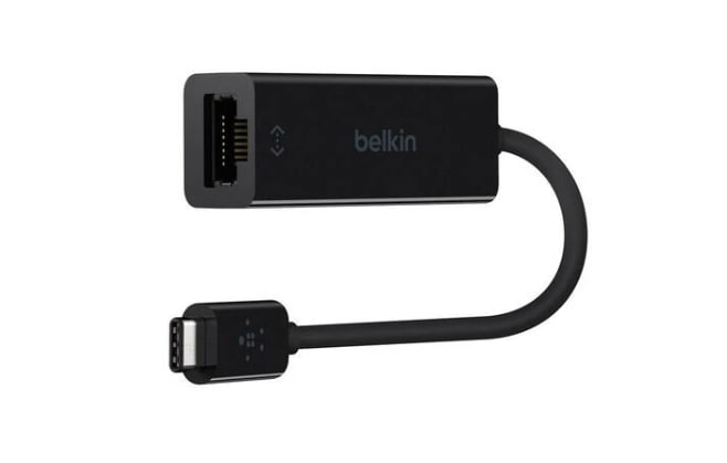 Belkin USB-C to LAN connection Belkin USB-C to LAN connection