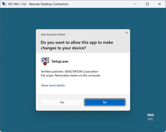 Installation of scanner software
