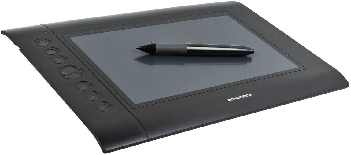 A drawing tablet A drawing tablet
