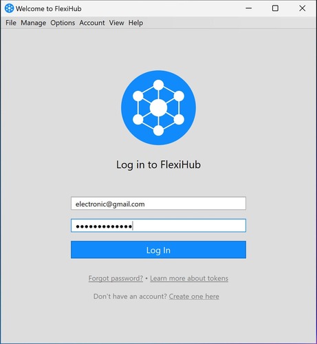 Accesso a FlexiHub
