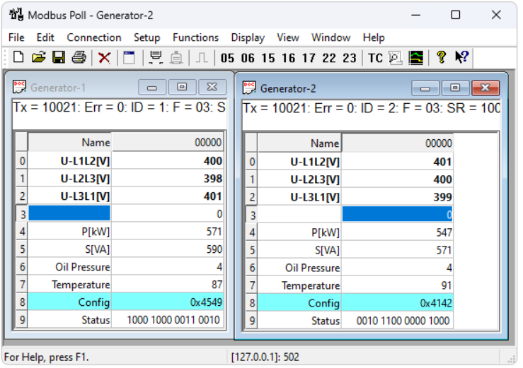 Modbus Poll